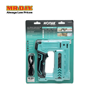 HOTAK Cordless Rechargeable USB Staple Gun 5 in 1 YJSG-501 (2000mAh)