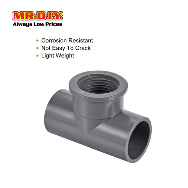 (MR.DIY) PVC 1/2" T Fitting Thread AM