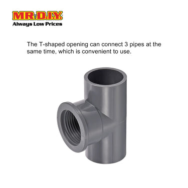 (MR.DIY) PVC 1/2" T Fitting Thread AM
