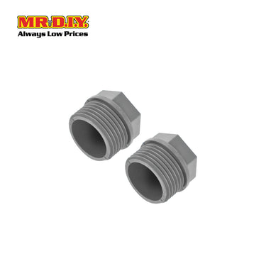 (MR.DIY) PVC 1/2" Square Plug AM