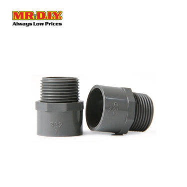 (MR.DIY) PVC 1/2" Thread Nipple AM