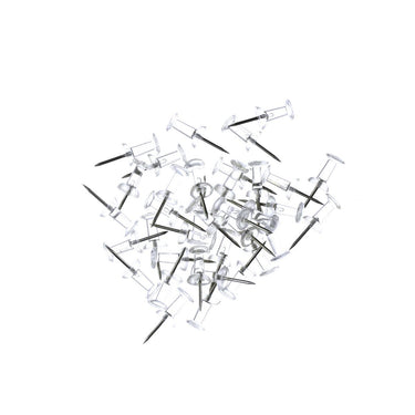 HONG YUE Plastic Transparent Head Push Pin (40 pcs)