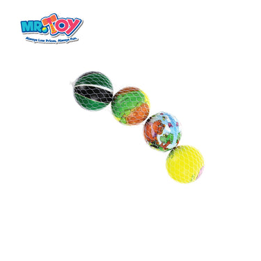 Cartoon Texture Ball 4 Pcs 6.3CM