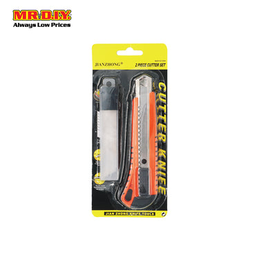 (MR.DIY) Knife with Cutter Blade Set (5pcs)
