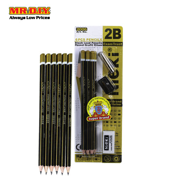(MR.DIY) NIEKI 9 In 1 Exam Grade Stationary Set