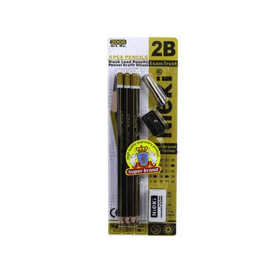 (MR.DIY) NIEKI 9 In 1 Exam Grade Stationary Set