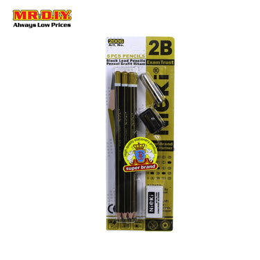 (MR.DIY) NIEKI 9 In 1 Exam Grade Stationary Set