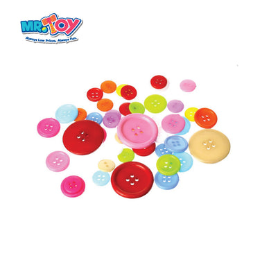 Colourful Craft Decoration Button LM