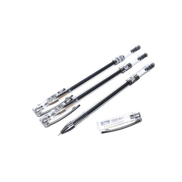 (MR.DIY) Nieki Gel Ink Pen Black (3pcs)