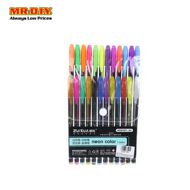 (MR.DIY) Neon Color Pastel Pen 1.0mm (12ps)