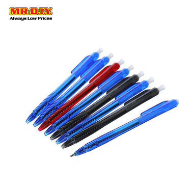 (MR.DIY) Neiki 3 Colours Ball Pen 1.0mm 8T-9002 (8pcs)