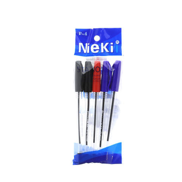 (MR.DIY) Neiki Ball Pen 0.7mm 3 Color (5 pcs)
