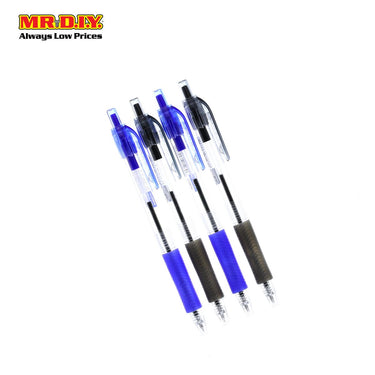 (MR.DIY) Neiki Ball Pen 0.7mm 2 Color (4 pcs)