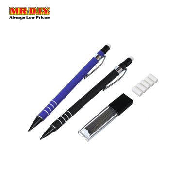 (MR.DIY) BEIFA 2B Mechanical Pencil Set - MB710201 [0.5mm] (2pcs)