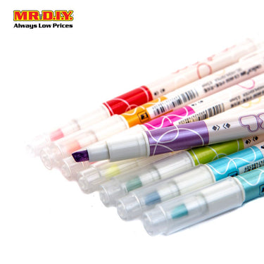 Double Sided Gel Pen and Highlighter