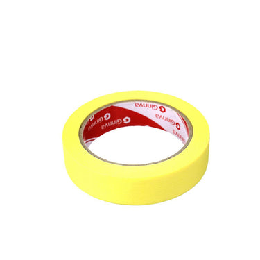 GINNVA Masking Tape Yellow (2.4cm x 30m)