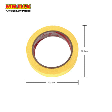 GINNVA Masking Tape Yellow (2.4cm x 30m)
