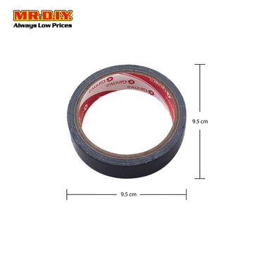 GINNVA Cloth Tape Black (2.4cm x 6.4m)
