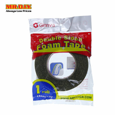 (MR.DIY) Double Side Foam Tape[24mm] (9m)