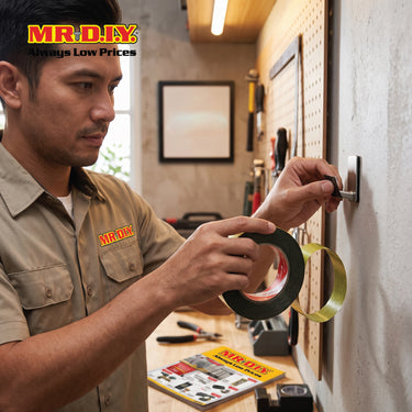 (MR.DIY) Double Side Foam Tape[24mm] (9m)