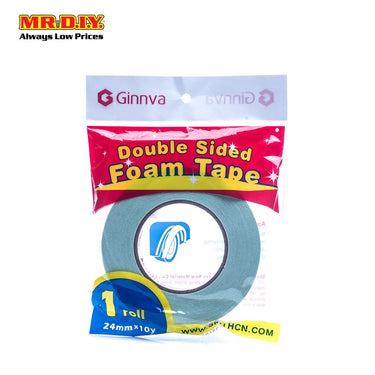 GINNVA Double Sided Foam Tape (2.4cm x 9m)