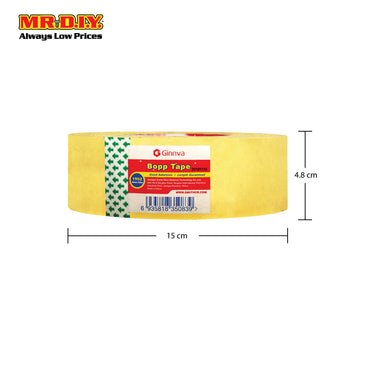 GINNVA Transparent BoppTape (4.8cm x 250m)