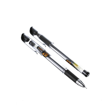 (MR.DIY) Nieki Black Gel Pen 0.7mm (2pcs)