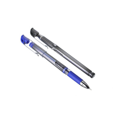 (MR.DIY) Nieki Blue Black Gel Pen 0.5mm (2pcs)