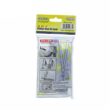 KEJEA Badge Reel ID Card Holder 54 x 85mm