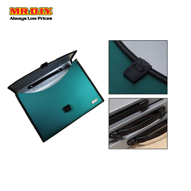 KOBEST 12 Pockets A4 Document File Folder Bag