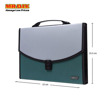 KOBEST 12 Pockets A4 Document File Folder Bag