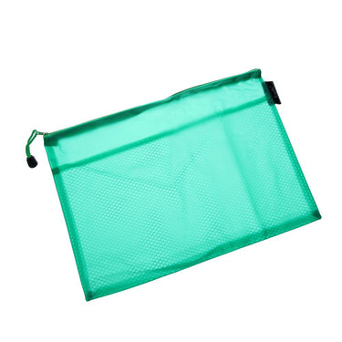 KUODA Translucent Zipper Plastic A4 Document Bag (1pc)