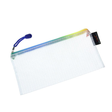 KUODA Transparent Rainbow Zip Document Bag A6