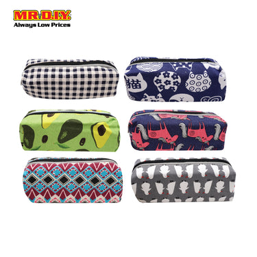 (MR.DIY) Coloured Patterned Pencil Bag