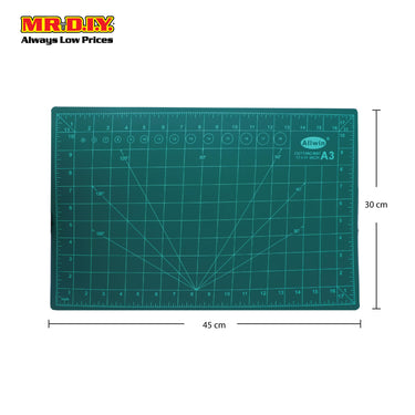 (MR.DIY) ALLWIN PVC A3 Art Craft Cutting Mat (45cm X 30cm)