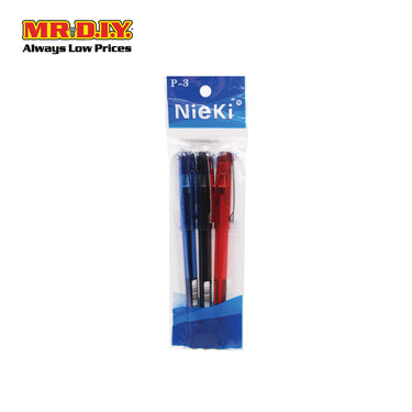 (MR.DIY) Nieki Gel Ink Pen 3 Color (3pcs)