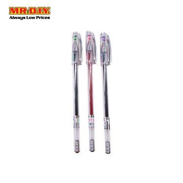 (MR.DIY) Nieki Gel Ink Pen 3 Color (3pcs)