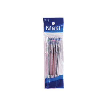 (MR.DIY) Nieki Gel Ink Pen 3 Color (3pcs)