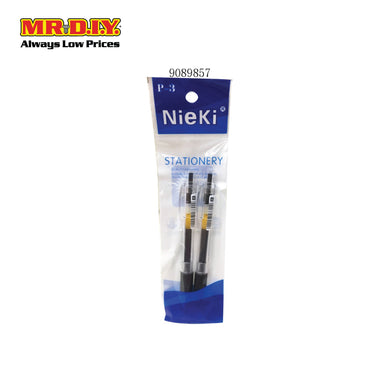 (MR.DIY) Nieki Gel Pen Black (2pcs)