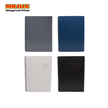 JINGU Simple Writing 25K Double Ring A5 Notebook 5857