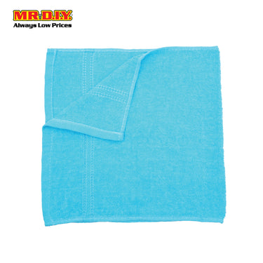 (MR.DIY) Premium Plain Rectangular Cotton Face Towel (30cm x 13cm)