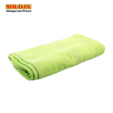 (MR.DIY) Cotton Bath Towel Green (140cm x 70cm)