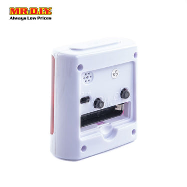 (MR.DIY) Quartz SMALL ALARM CLOCK WITH LIGHT