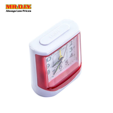 (MR.DIY) Quartz SMALL ALARM CLOCK WITH LIGHT