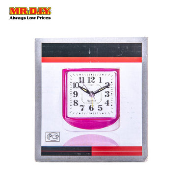 (MR.DIY) Quartz SMALL ALARM CLOCK WITH LIGHT