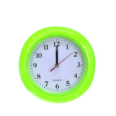 (MR. DIY) QUARTZ Plastic Analog Wall Clock Modern Jam Dinding  (20cm)
