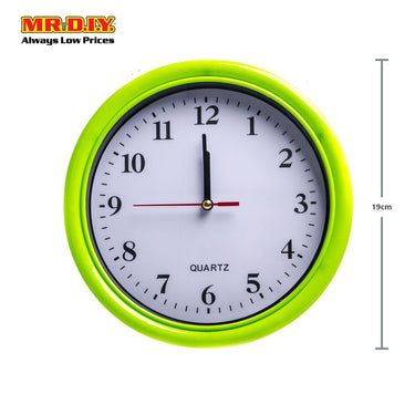 QUARTZ Analog Wall Clock (19cm)