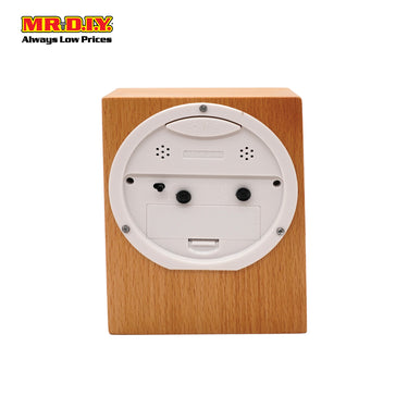 (MR.DIY) Portable Classic Wooden Alarm Clock