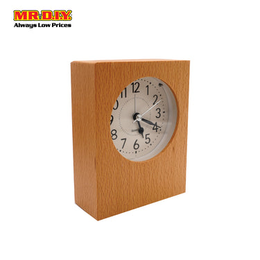 (MR.DIY) Portable Classic Wooden Alarm Clock