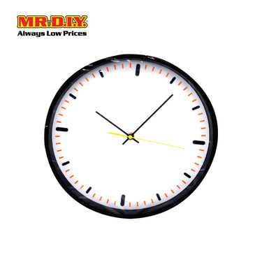 (MR.DIY) Small Dots & Wall Clock Modern Design Home D?cor 12 Inch-P1107